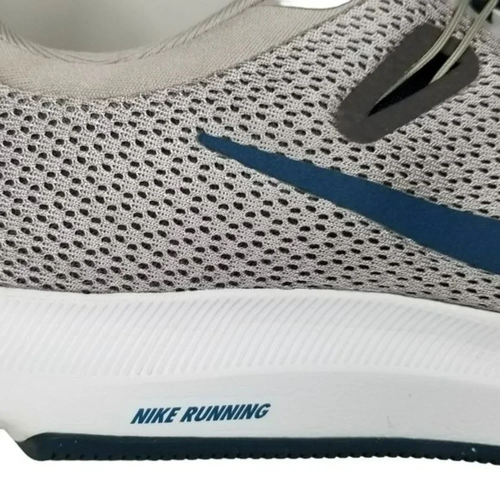 Nike Quest Gray Blue Running Shoes Men's Size 14 - Picture 11 of 12